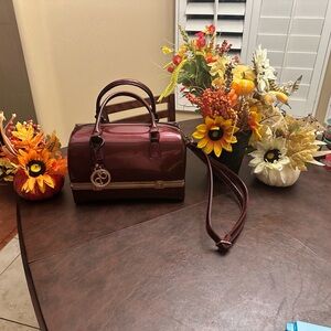Burgundy Handbag